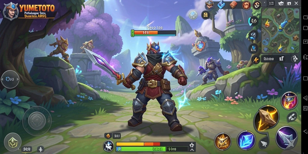 Tampilan gameplay YUMETOTO yang menarik dan seru.