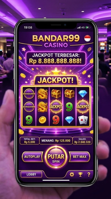Screenshot fitur premium dalam aplikasi bandar99.
